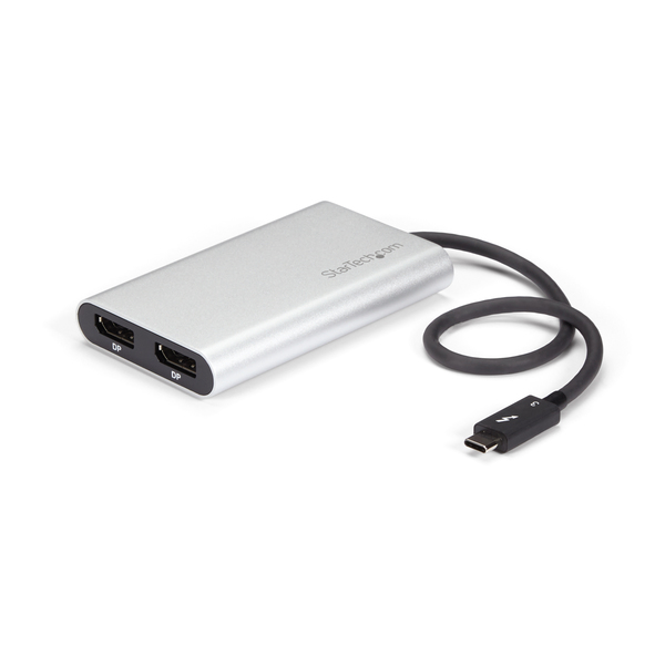 Startech.Com Thunderbolt 3 to Dual DP Adapter - 4K60 - Mac and Windows TB32DP2T